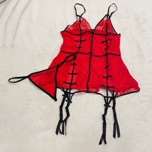 Rene Rofi Lingerie Top and Undies Set